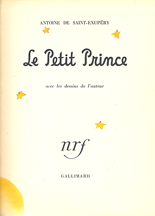 Grand album du Petit Prince - Antoine de Saint-Exupéry - Gallimard-jeunesse  - Grand format - Lamartine PARIS